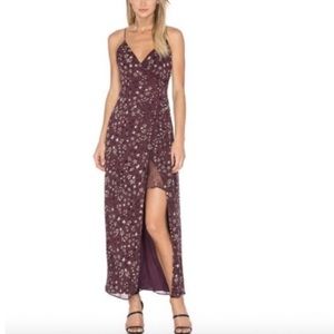 House of Harlow x Revolve Edie Wrap Maxi Dress Size XS
